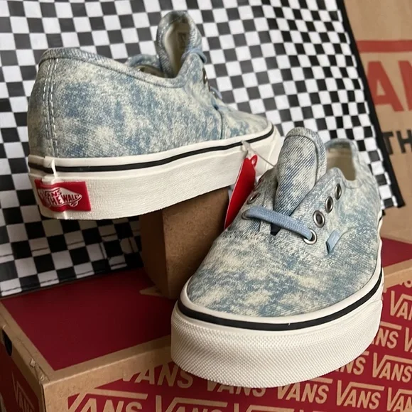 Vans Authentic Denim Destroy Winter Sky/Marshmallow WMNS sneakers - Picture 10 of 16